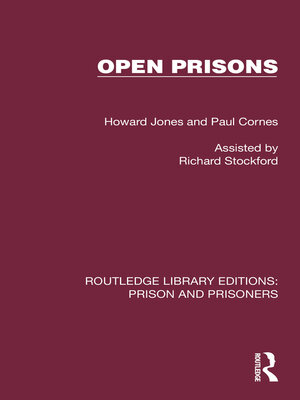 cover image of Open Prisons